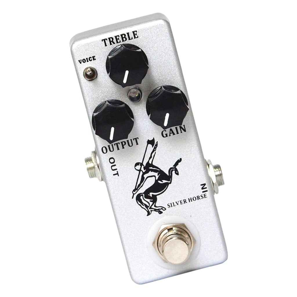 Electric Guitar Effects Pedal Overdrive Guitar Effect Pedal True Bypass Full Metal Shell Boosts Guitar Effect Pedal