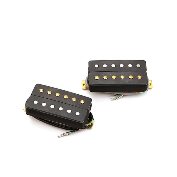 Electric Guitar Humbucker Pickups A Set of Vintage 6 String Dual Coil Fit for P. Guitar