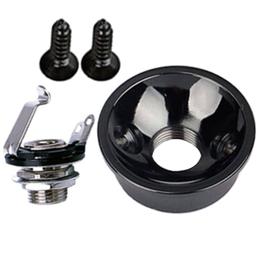 Electric Guitar Jack Socket Metal Jack for Electric Guitar Durable