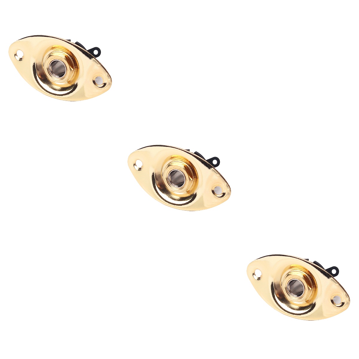 Electric Guitar Jack Socket Pick up Jacks Accessory Output Earth Tones