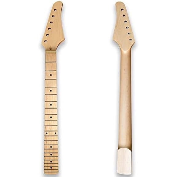 Electric Guitar Neck for Canada Maple 22 Fret Bolt On Maple fingerboard$$Music