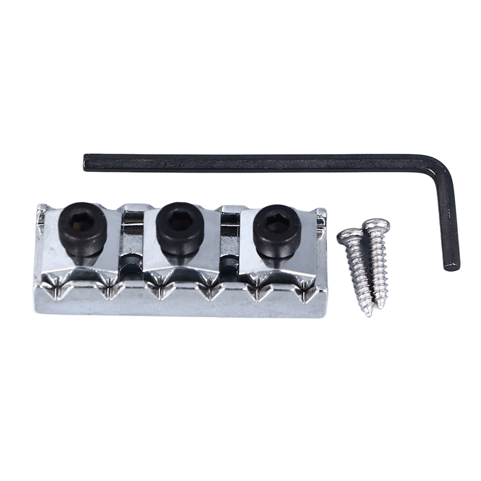 Electric Guitar Nut 42mm Length Metal Guitar String Locking Nut with