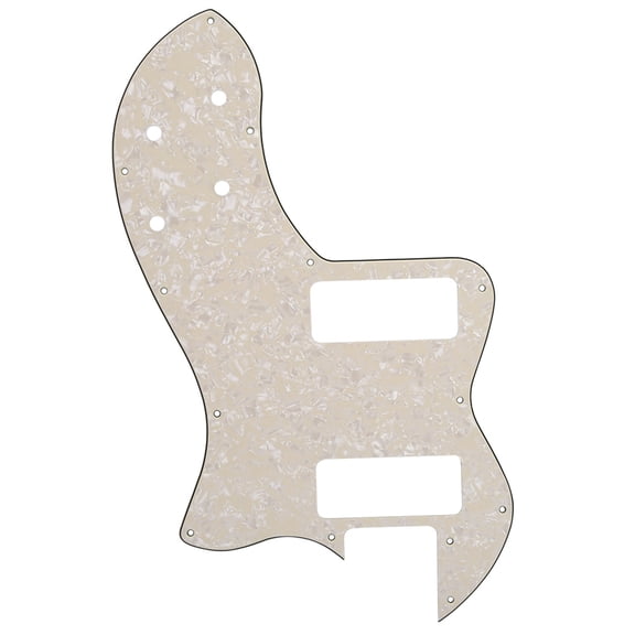 Electric Guitar Pickguard Pick Guard Musical Instrument Accessories for TL (Pearl White)