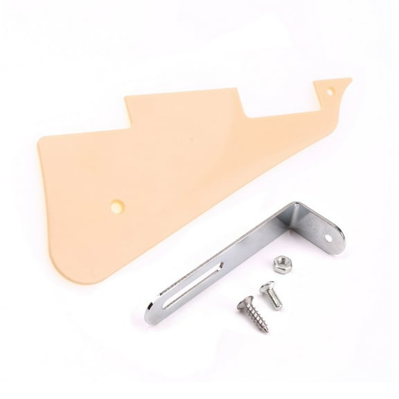 Electric Guitar Pickguard Scratch Plate Panel Bracket Set for Les Paul Epi