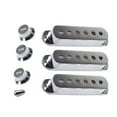 Electric Guitar Pickup Cover with Volumes Tone Control Knob Single Coil Pickup Cover 1 Volumes 2