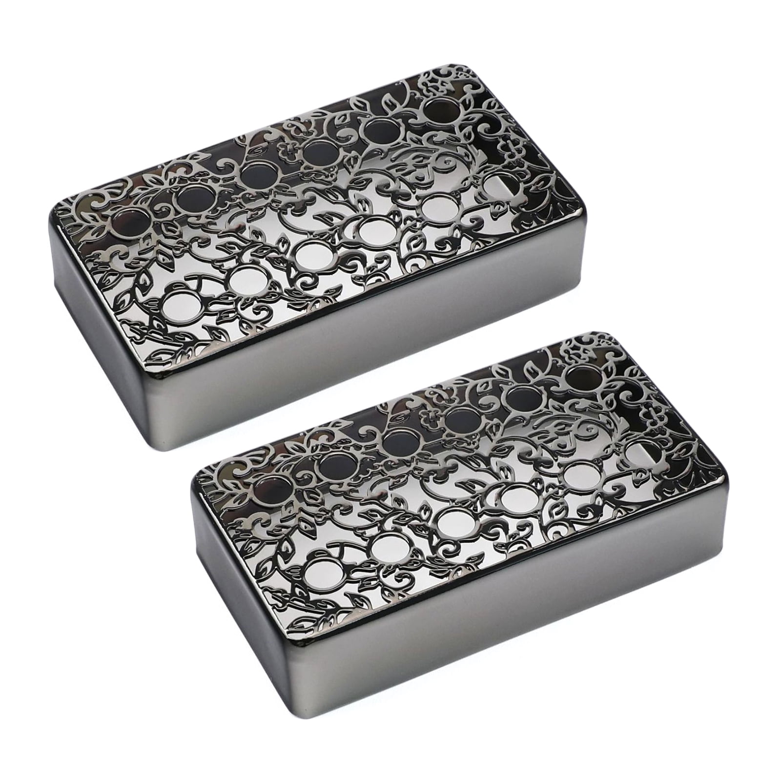 Electric Guitar Pickup Replacement Cover Guitar Pickup Protective Lid Humbucker Shell Guitar Hardware Part Brass Texture
