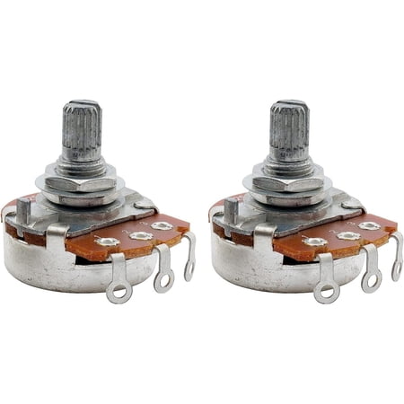 Electric Guitar Potentiometers A250K Audio Volume Tone Linear Taper Metric Split