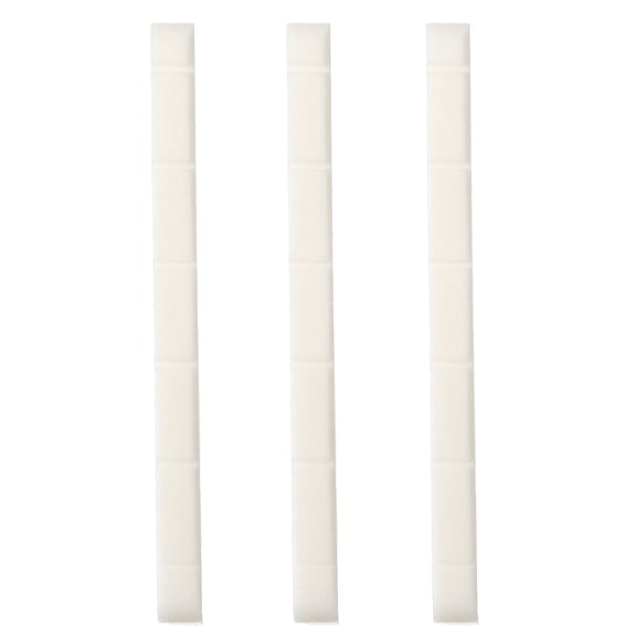 Electric Guitar Pre-Slotted Bone Nut Replacement 6 String Guitar Top Nut Up Saddles Music Instrument Parts Easy Install