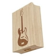 thumbnail image 1 of Electric Guitar Rock Musical Instrument Rectangle Rubber Stamp Stamping Scrapbooking Crafting - Small 1.7in, 1 of 7