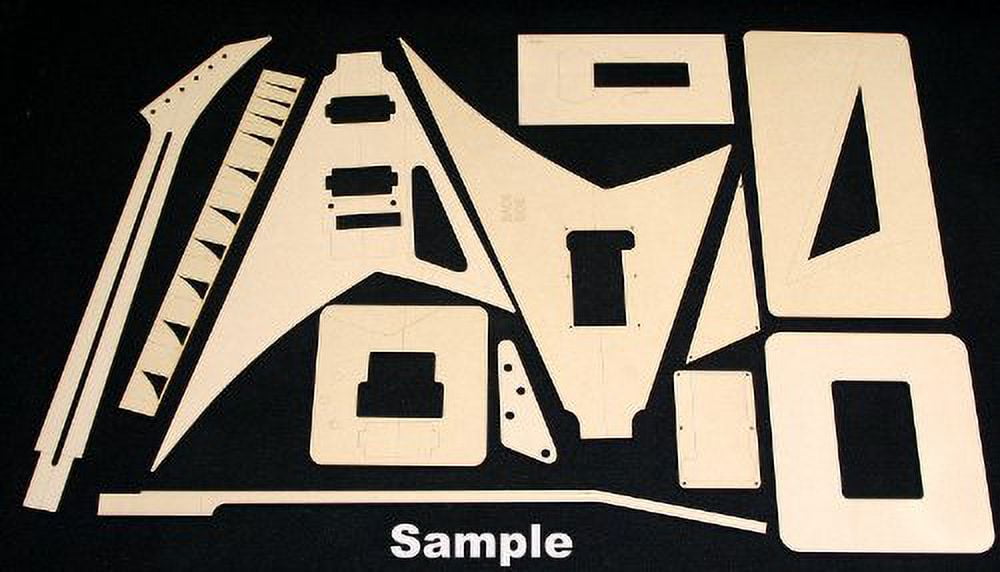 Electric Guitar Routing Template Red Special