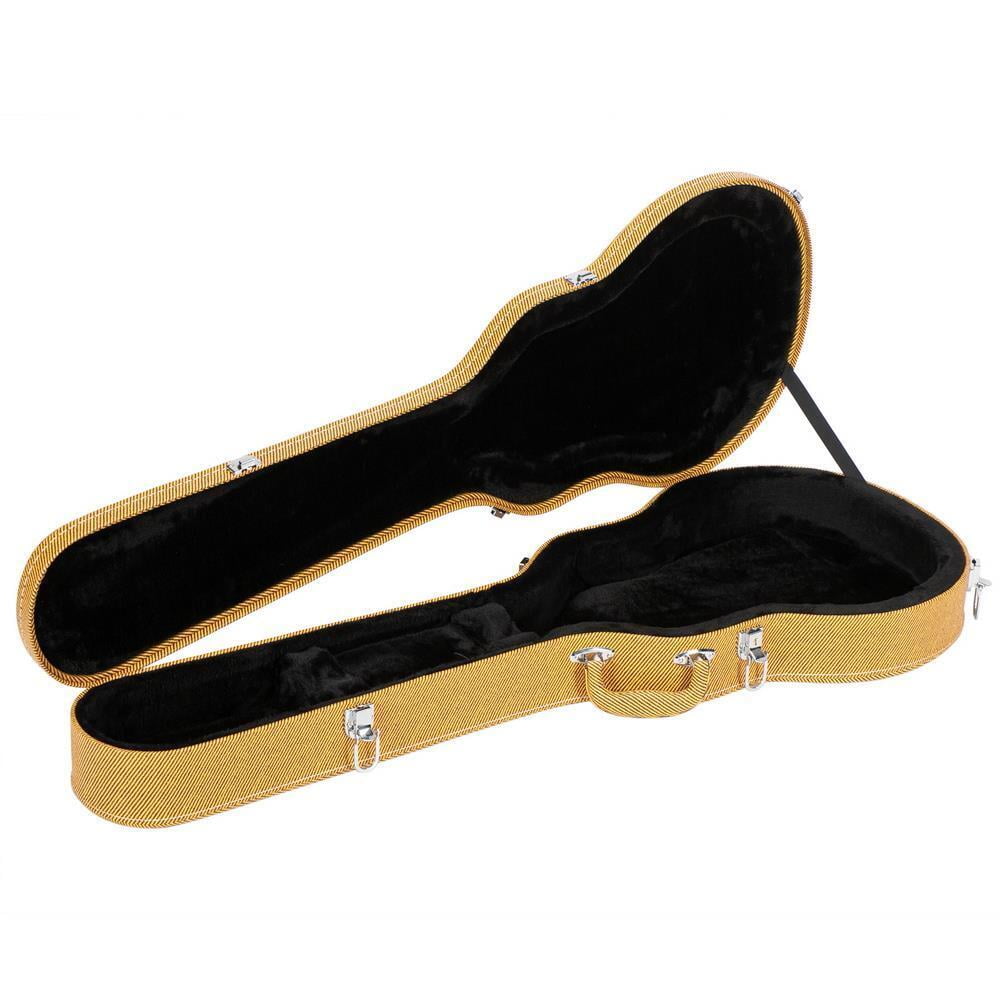Electric Guitar Storage Case Hard Container Lockable String Instrument Storage Protective Box