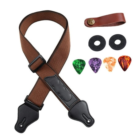 Electric Guitar Strap, Guitar Strap for Acoustic Guitar, Lengthened Instrument Accessories, Durable for Electric Guitar ,