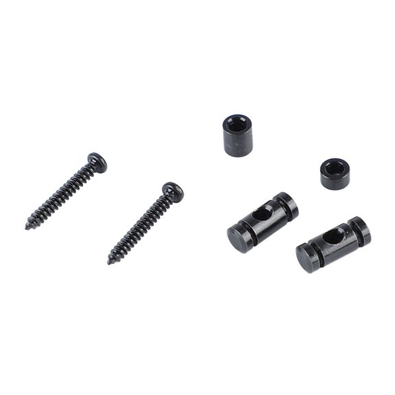 Electric Guitar String Guide Retainer for Cool Decor and Stable Tuning - Metal, Easy to Install, Lightweight - 6 Piece Set
