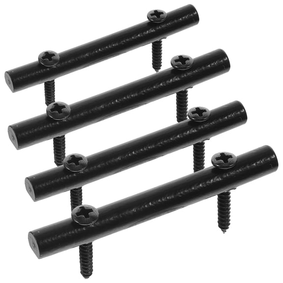 Professional Guitar String Retainer Bars for Instrument in Black with Brass Material 1 Set