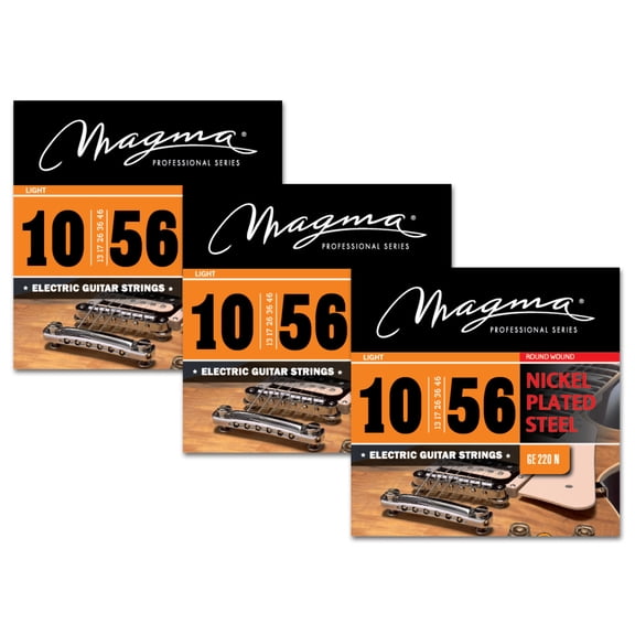 Electric Guitar Strings Light/7 strings Gauge Nickel-Plated Steel Set, .010 - .056 (GE220N)