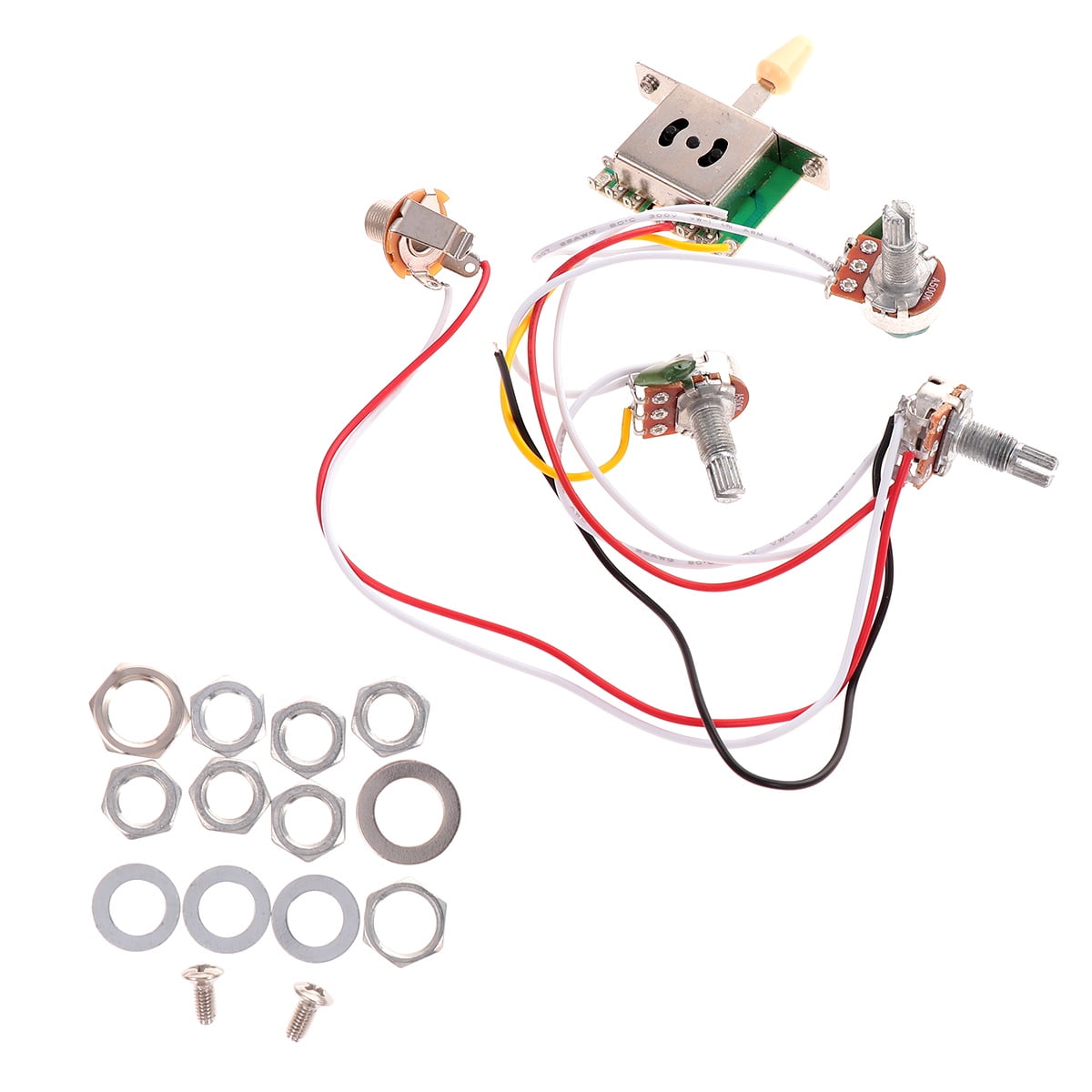 Electric Guitar Supplies Bass Pickup Guitar Wiring Kit Active Tone