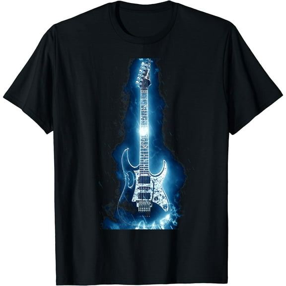 Electric Guitar T-Shirt (Cool Men's electric guitar shirt)