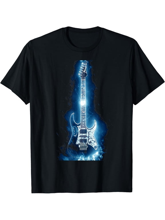 Electric Guitar T-Shirt (Cool Men's electric guitar shirt)