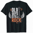 thumbnail image 1 of Electric Guitar Themed T-Shirt | Old Guys Still Rock T-Shirt, 1 of 5