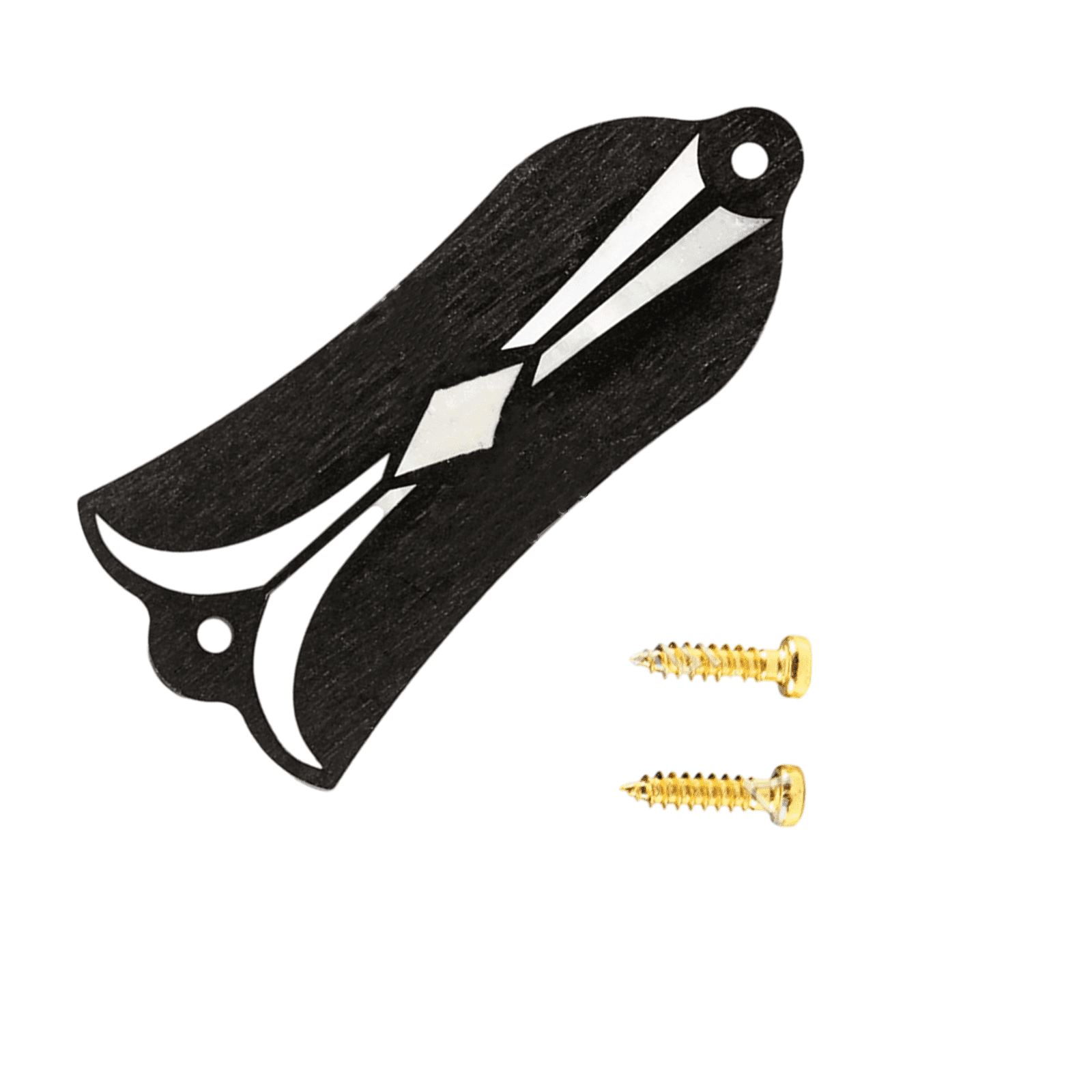 Electric Guitar Trusses Rod Cover Bells Shape 2 Holes Decorative Protections Case Guitar Replacement Part Enduring
