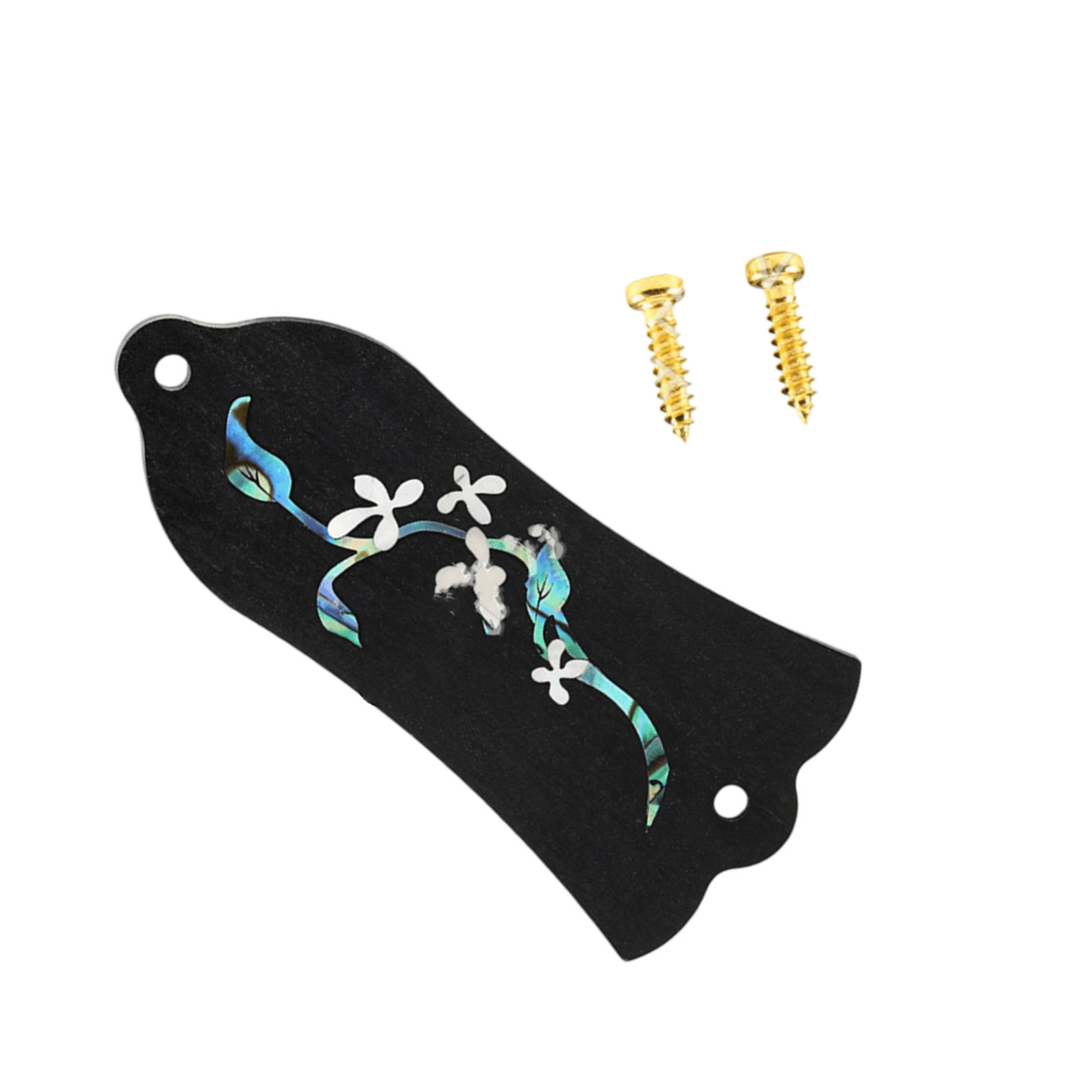 Electric Guitar Trusses Rod Cover Bells Shape 2 Holes Decorative Protections Case Guitar Replacement Part Enduring