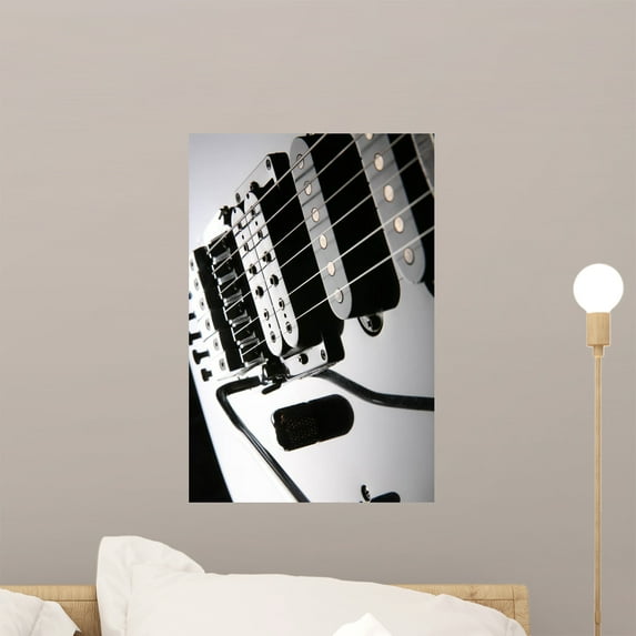 Electric Guitar Wall Mural by Wallmonkeys Peel and Stick Graphic (18 in H x 12 in W) WM310735