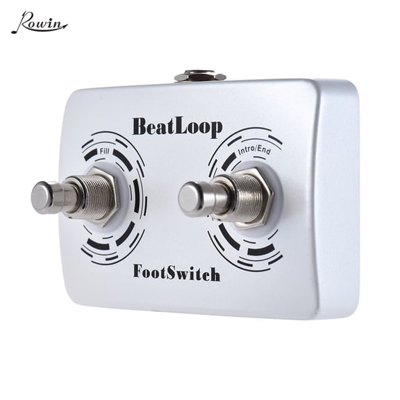 Electric Guitars Pedal BeatLoop Dual Footswitch Foot Switch Pedal for BEAT LOOP Recording Effect Pedal with 6.35mm Cable