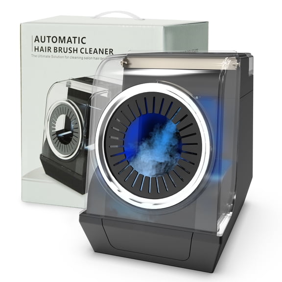 Electric Hair Brush Cleaner Machine Removes Hair and Disinfects In Seconds, Removes Dust & Build Up from Hair Brushes