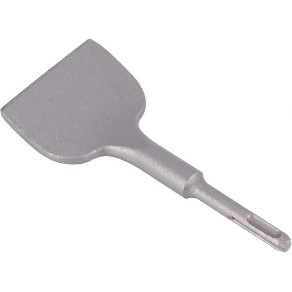 Electric Hammer Chisel Angled Heavy Duty Bent Tile Chisel (silver) (1pcs)