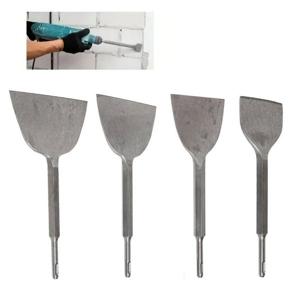 Electric Hammer Drill Flat Chisel With Steel Construction For Drilling 150Mm