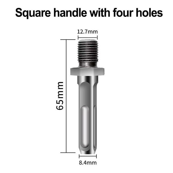 Electric Hand Drill Splitting Drill Bit High Carbon Steel Wood Splitter Tool