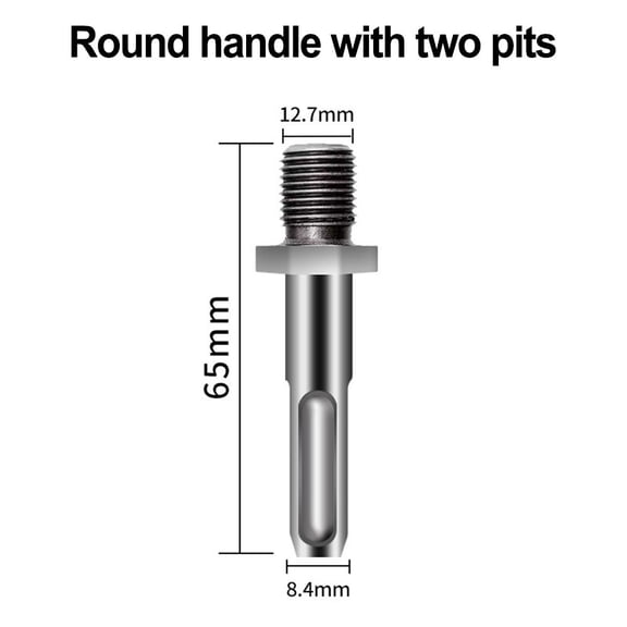 Electric Hand Drill Splitting Drill Bit High Carbon Steel Wood Splitter Tool