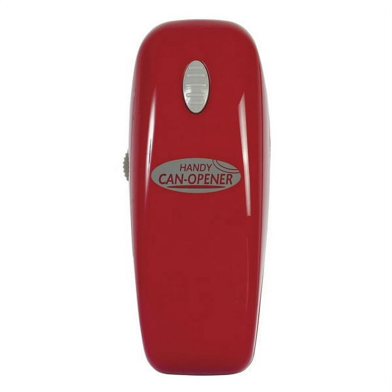 Electric Hand Held Button Can Opener - Run on 2 AA Batteries 