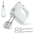 thumbnail image 1 of Wnkim Electric Hand Mixer,5-Speed with Stainless Steel Beaters & Dough Hooks, 1 of 8