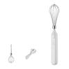 Electric Hand Mixer Egg Beater JY-006, Powerful Cream Whisk for Cake Baking, Handheld Kitchen Stirring Rod Automatic Mixer for Whipping and Mixing White