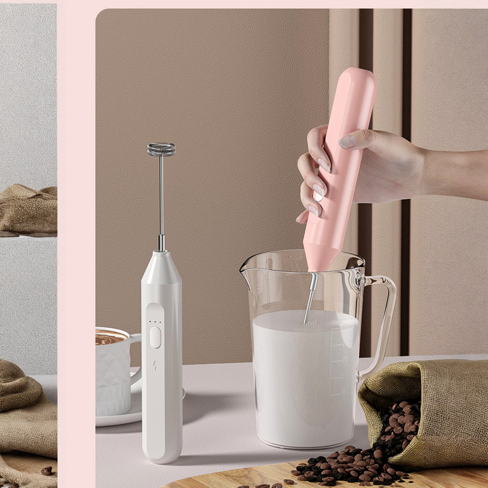 Electric Hand Mixer Electric Egg Whisk Cream Stirrer Automatic Egg Beater for Cake Baking