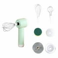 thumbnail image 1 of Dtchengua Electric Hand Mixer with Stainless Steel Whisk Beater Attachments，Portable Household Kitchen Eggss Whisk Baking Tools, 1 of 7