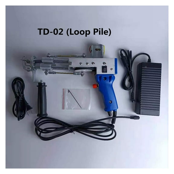 Electric Hand Rug Tufting Machines Rug Making Tools Electric Carpet Weaving Tufting Gun ( Can Do Both Cut Pile And Loop Pile ) ,Easy to Use