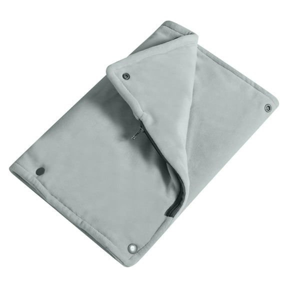 Electric Hand Warmer, Plug-In Graphene Electric Hand Warmer Pouch - Soft Fleece 3 Adjustable Heating Levels Usb Type-C Cables Multi-Purpose For Hands Legs Waist Stomach - Office