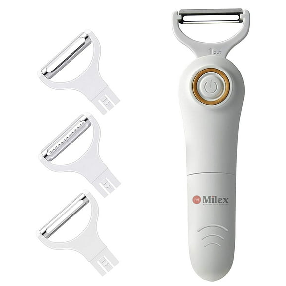 Milex Electric Black Handheld Peeler Automatic Fruit & Vegetable Skin Remover