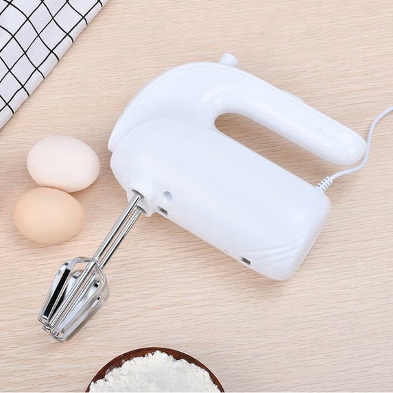 Electric Handheld Egg Beater Automatic Whisk for Baking & Light-Beige ...