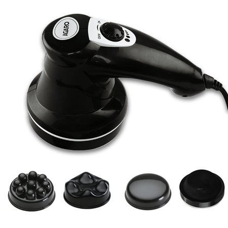 Electric Handheld Full Body Massager with 3 Massage Heads Pain Relief and Relaxation