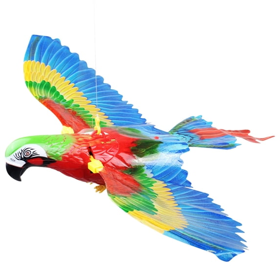 Electric Hanging Rotating Bird Accessory Sound Light Flapping Wing 360 ...