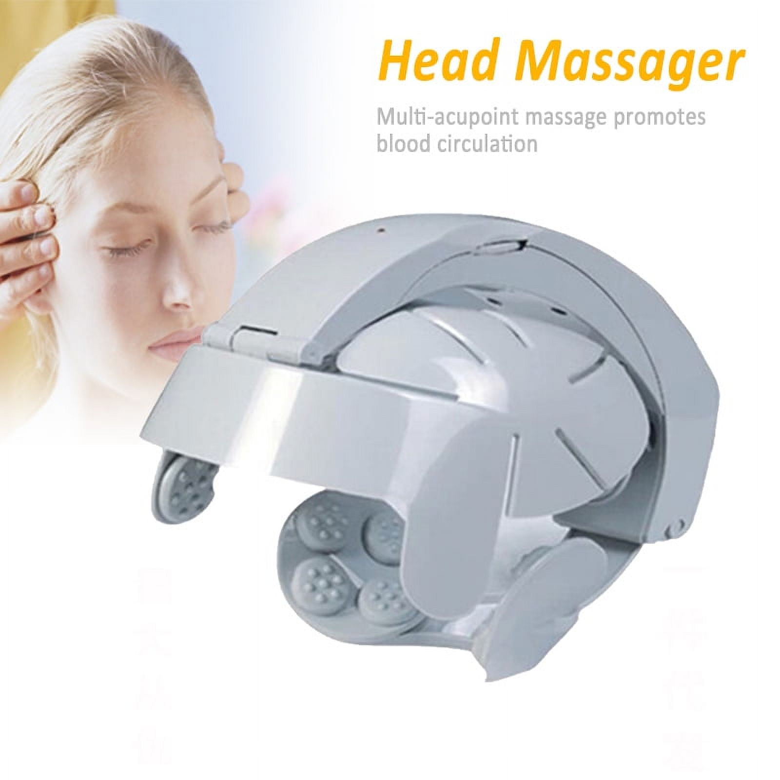  Electric Head Massager, Brain Relax Acupuncture Points Stress  Release Head Massager Scalp Massage Helmet Vibration Massage Device for  Promoting, Relieve Stress, Prevent Hair Loss : Health & Household
