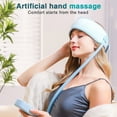 thumbnail image 1 of Electric Head Massager, Rechargeable Hand Scalp Massager Airbag for Head, Airbag Kneading, Constant Temperature Hot Compress for Head, Relax Headaches, Fatigue, Stress, Sleep, 1 of 14