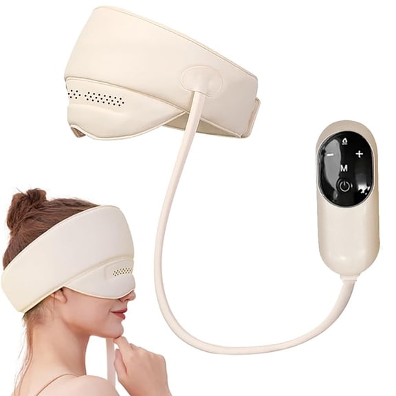 Electric Head Massager  Scalp Massager Head Compress Air Bag Massager with Heat & Knead, Portable Electric Head-Eye Massager for Women & Men