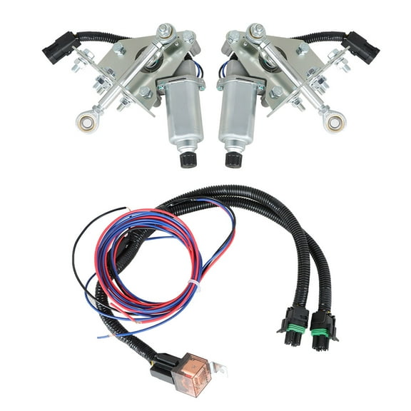 Electric Headlight Motor Conversion Kit Replacement for Chevrolet Corvette 1968-1982 Driver & Passenger Side