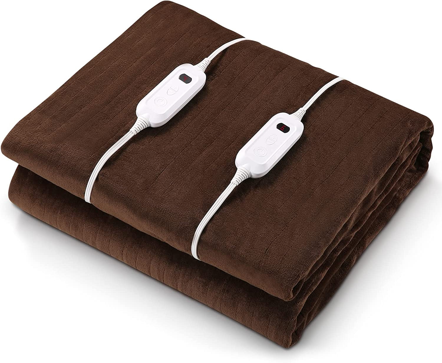 Electric Heated Blanket, 84" x 90" Queen Size Heated Throw Blanket with