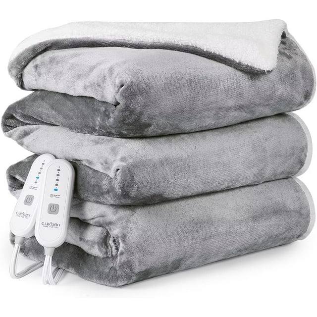 Electric Heated Blanket 90" x 100" King Size Warm Heating Blanket for