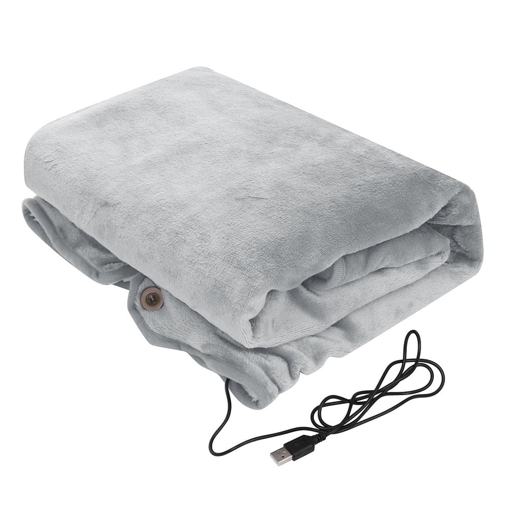 Electric Heated Blanket Queen Size USB Heated Electric Warming Shawl Lap Blanket  Heated USB Heating Blanket 